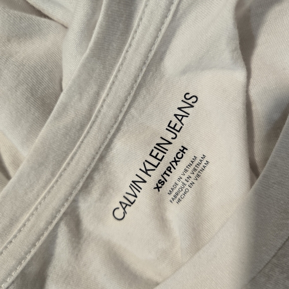 Calvin Klein Logo T-Shirt – White - Picture 9 of 10